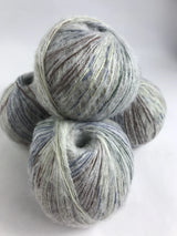 Klavuzlu İnce Moher Yün İp 528 Gram KİM153