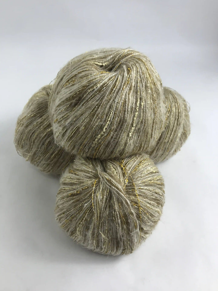 Klavuzlu İnce Moher Yün İp 508-400 Gram KİM159-160