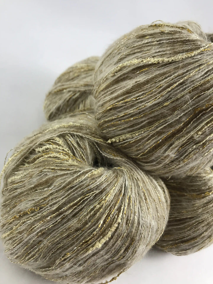 Klavuzlu İnce Moher Yün İp 508-400 Gram KİM159-160