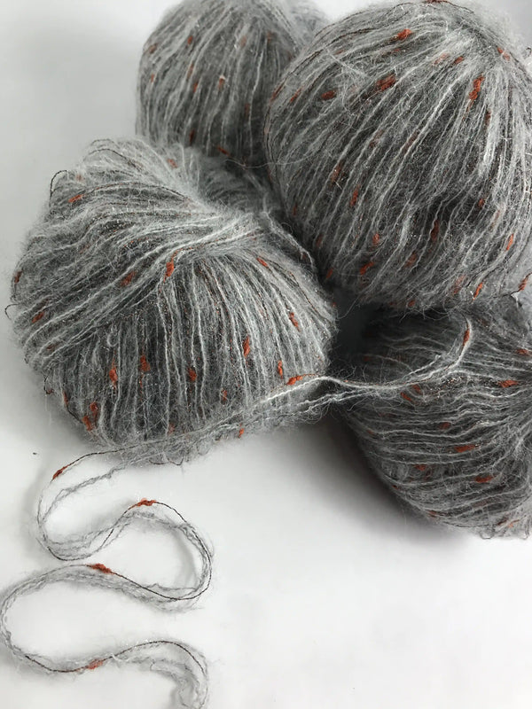 Klavuzlu İnce Moher Yün İp 428-378 Gram KİM164-165