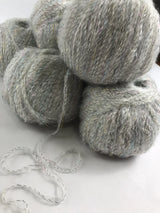 Klavuzlu İnce Moher Yün İp 522 Gram KİM173