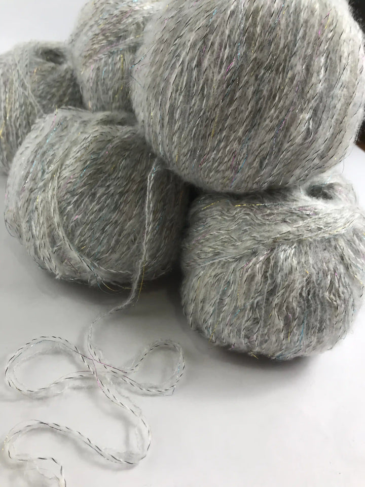 Klavuzlu İnce Moher Yün İp 522 Gram KİM173