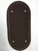 Oval Çanta Tabanı Kadife 25x13