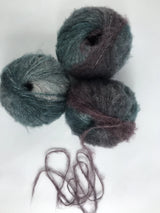 Keçi Moher Yün İp 226-234-230-216-210 Gram KMİ389-390-391-392-393