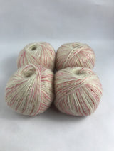 Klavuzlu İnce Moher Yün İp 382-422 Gram KİM178-179