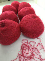 Keçi Moher Yün İp 406-396-354 Gram KMİ485-486-487
