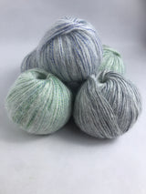 Klavuzlu İnce Moher Yün İp 426 Gram KİM191