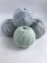 Klavuzlu İnce Moher Yün İp 426 Gram KİM191