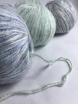 Klavuzlu İnce Moher Yün İp 426 Gram KİM191