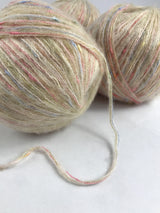 Klavuzlu İnce Moher Yün İp 384-490 Gram KİM210-211