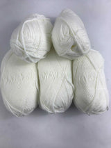 İhraç Fazlası Akrilik 534 Gram Örgü İpi ihakrilik1007 Beyaz