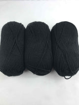 İhraç Fazlası Akrilik 312 Gram  Örgü İpi ihakrilik1010 Siyah