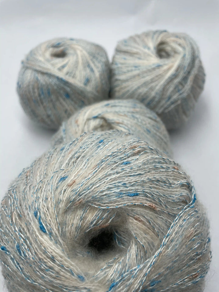 Klavuzlu İnce Moher Yün İp 518 Gram KİM32