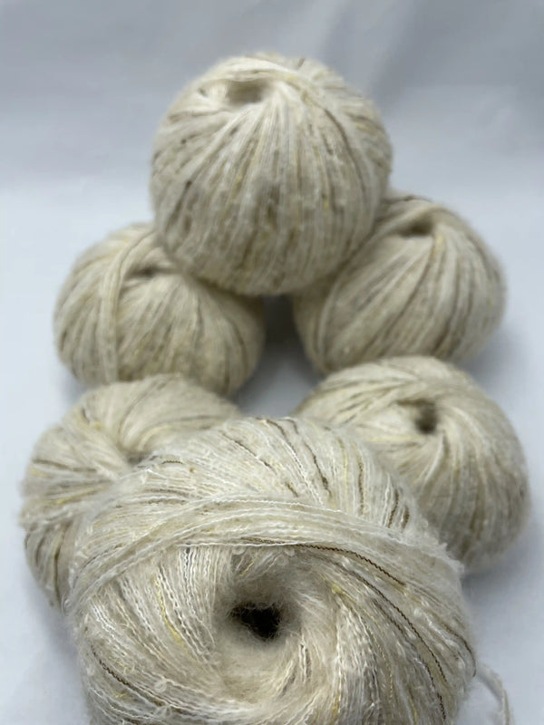 Klavuzlu İnce Moher Yün İp 512 Gram KİM33