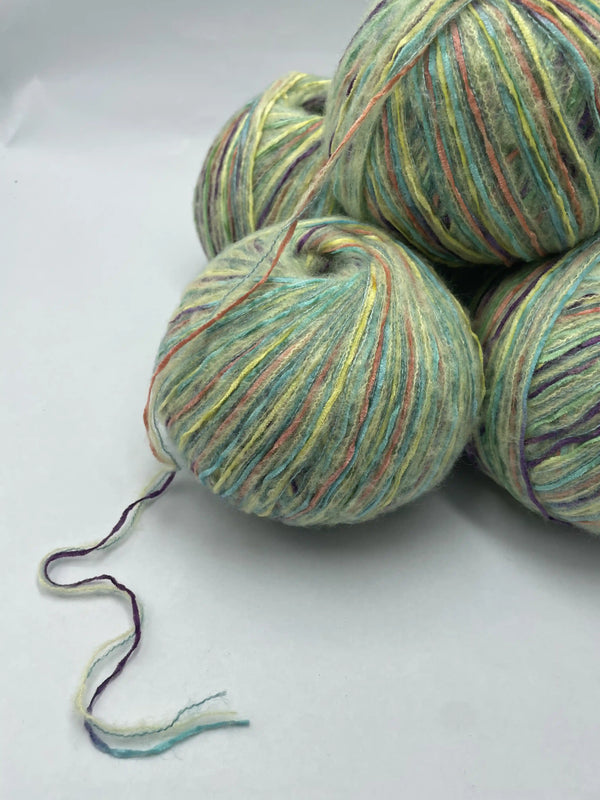 Klavuzlu İnce Moher Yün İp 546 Gram KİM40