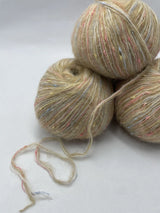 Klavuzlu İnce Moher Yün İp 400 Gram KİM41