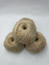 Klavuzlu İnce Moher Yün İp 400 Gram KİM41