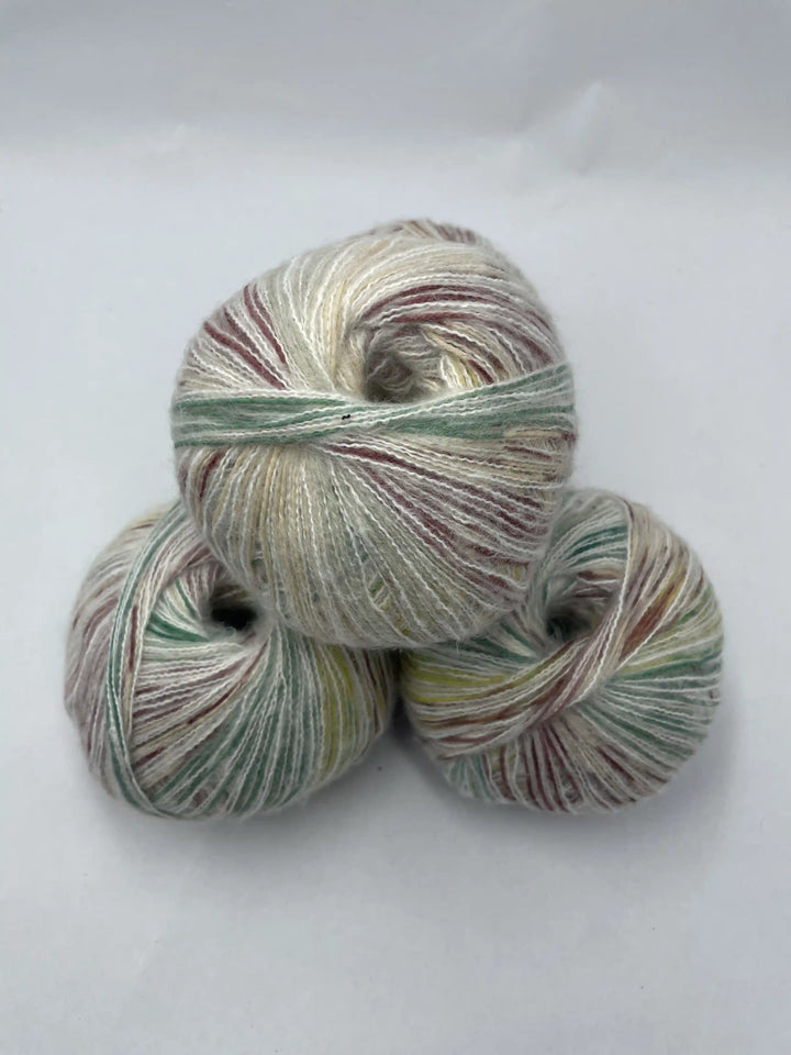 Klavuzlu İnce Moher Yün İp 364 Gram KİM44