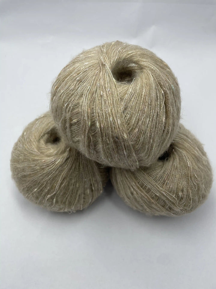 Klavuzlu İnce Moher Yün İp 504 Gram KİM45