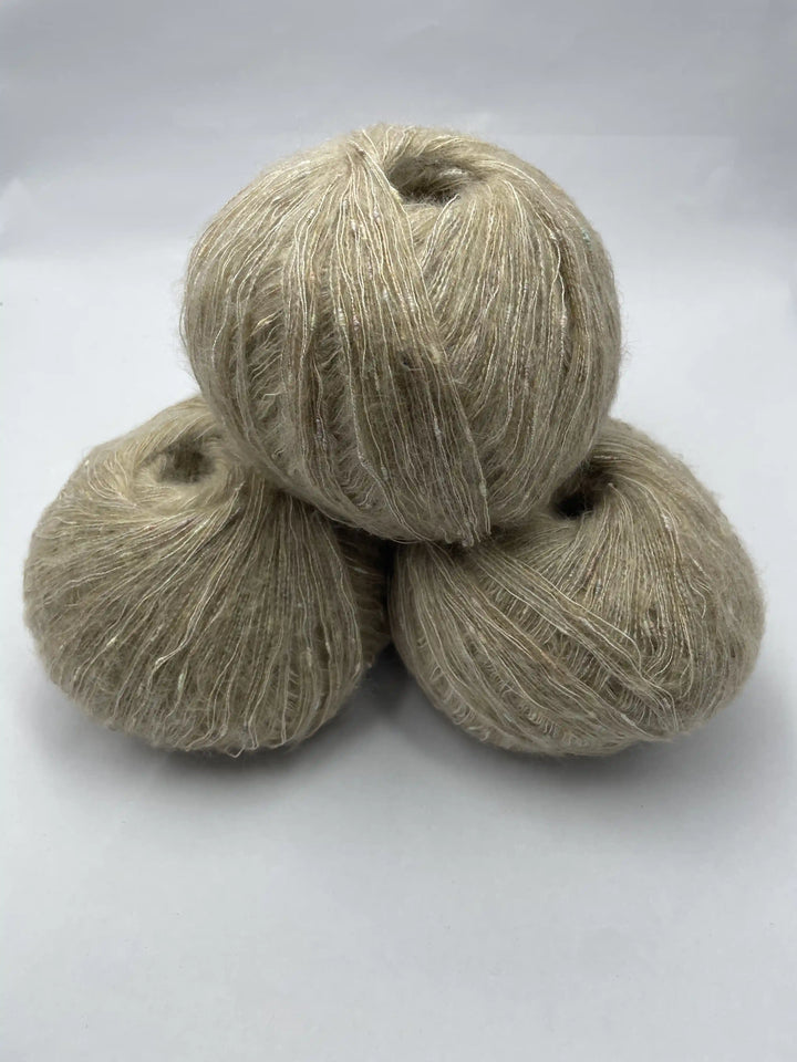 Klavuzlu İnce Moher Yün İp 504 Gram KİM45