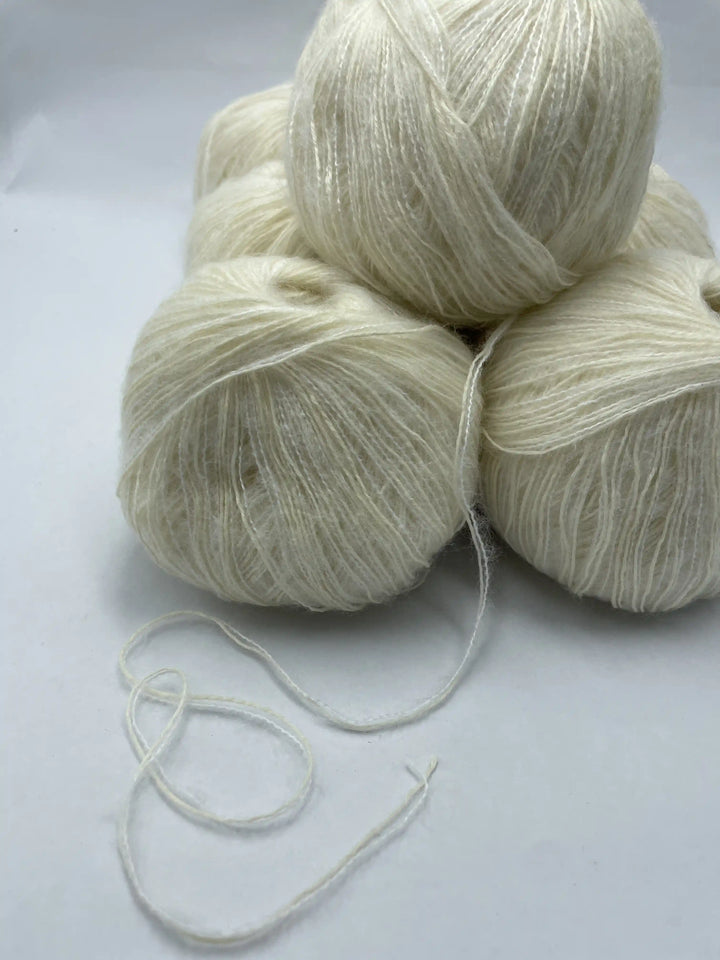 Klavuzlu İnce Moher Yün İp 554 Gram KİM47