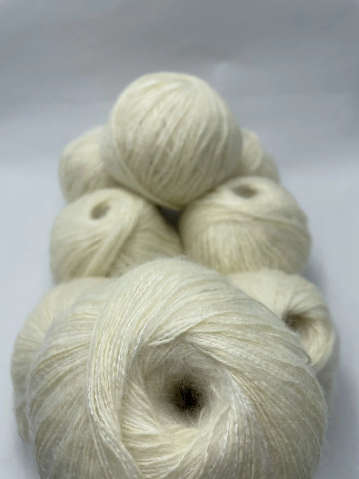 Klavuzlu İnce Moher Yün İp 554 Gram KİM47