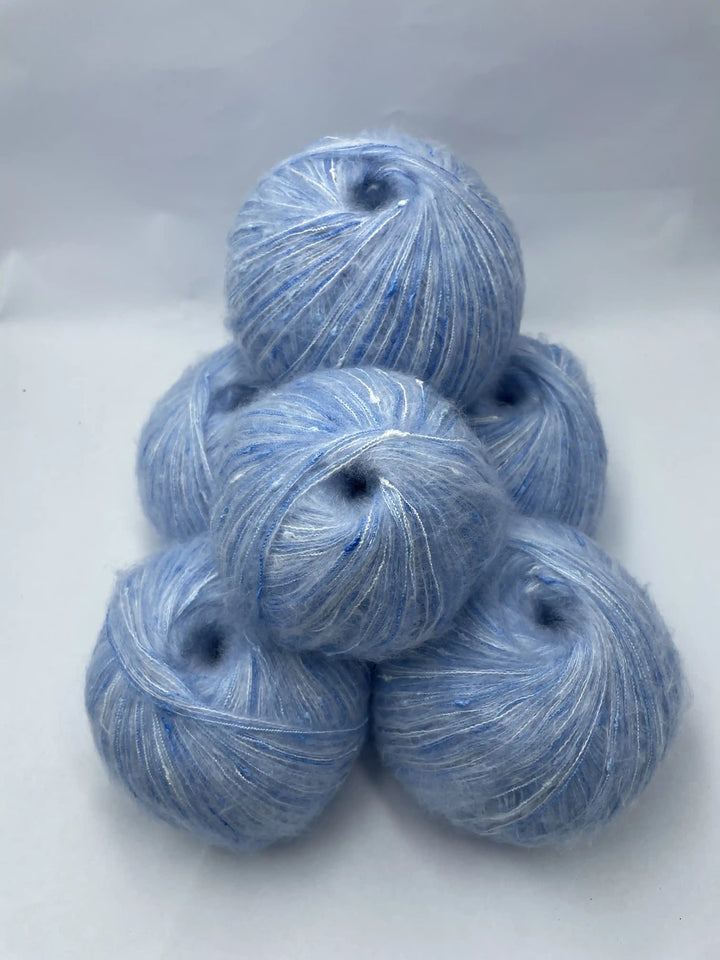 Klavuzlu İnce Moher Yün İp 682 Gram KİM49