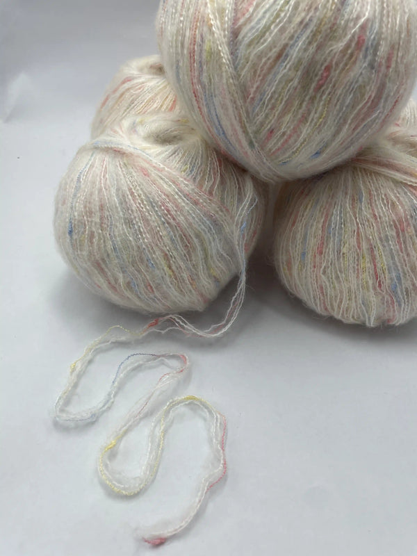 Klavuzlu İnce Moher Yün İp 624 Gram KİM54