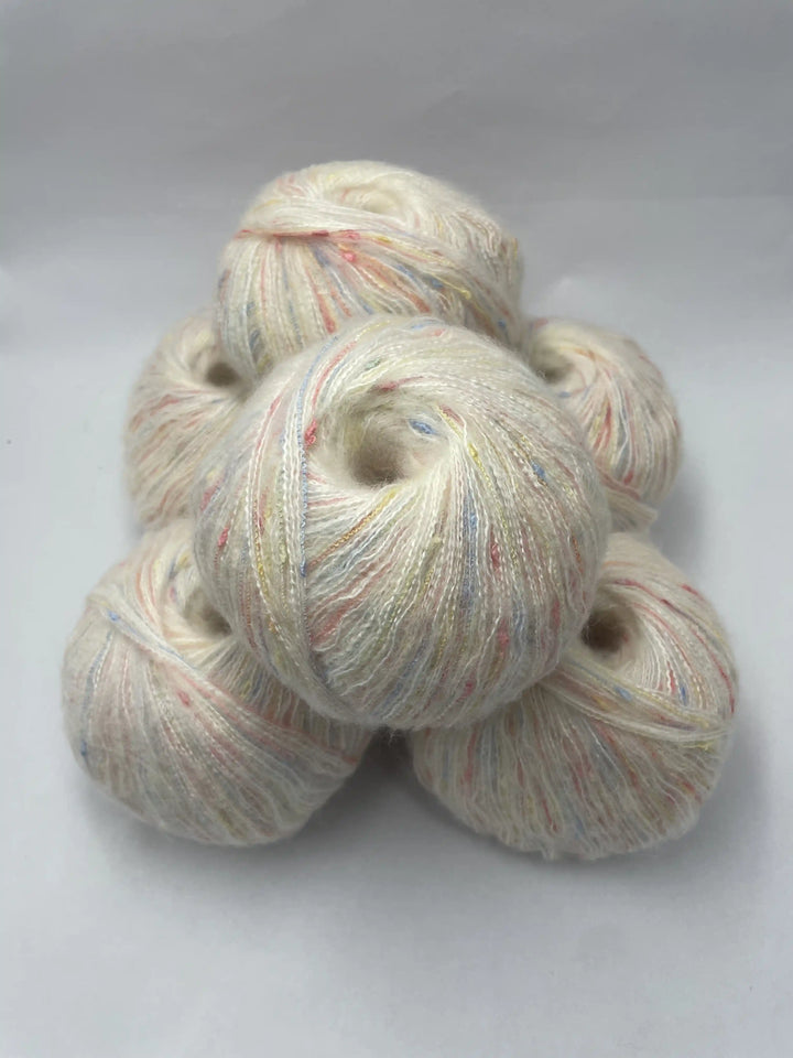 Klavuzlu İnce Moher Yün İp 624 Gram KİM54