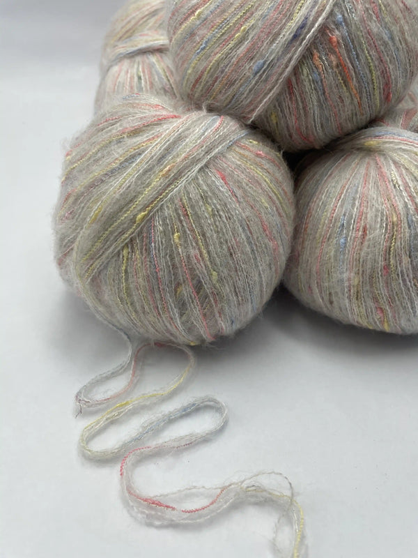 Klavuzlu İnce Moher Yün İp 678 Gram KİM57