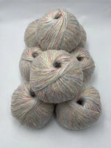 Klavuzlu İnce Moher Yün İp 678 Gram KİM57