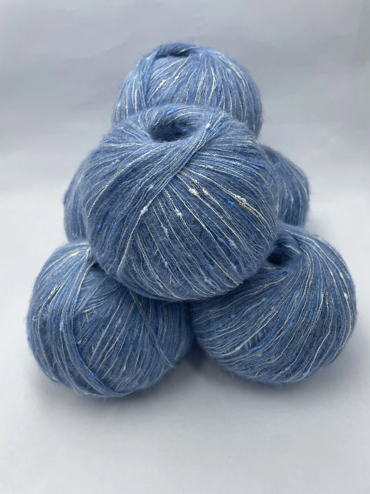 Klavuzlu İnce Moher Yün İp 652 Gram KİM58