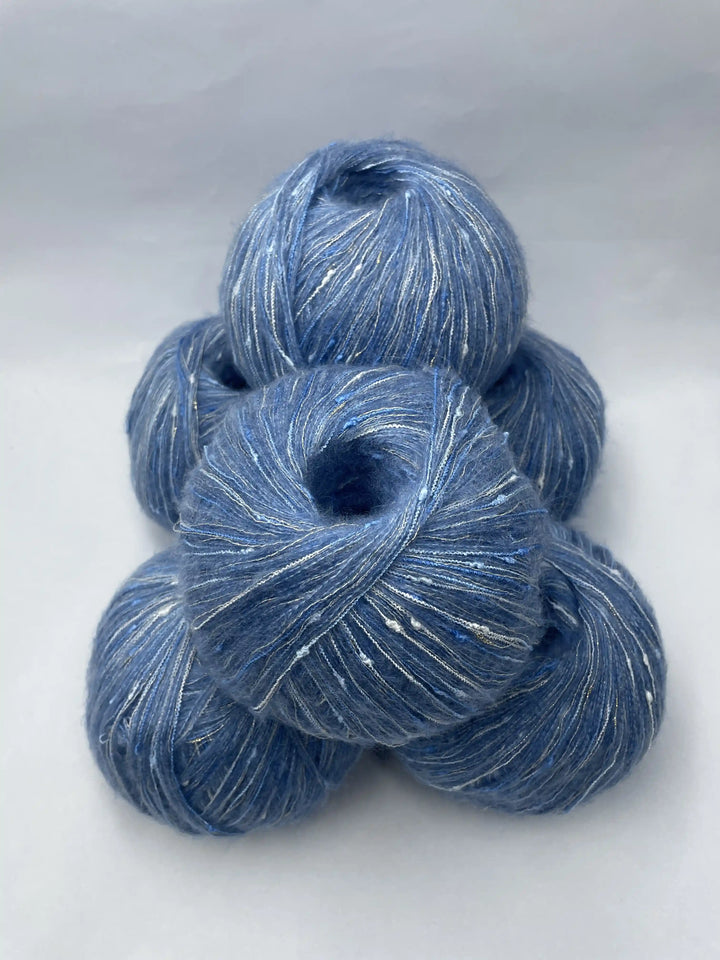 Klavuzlu İnce Moher Yün İp 652 Gram KİM58