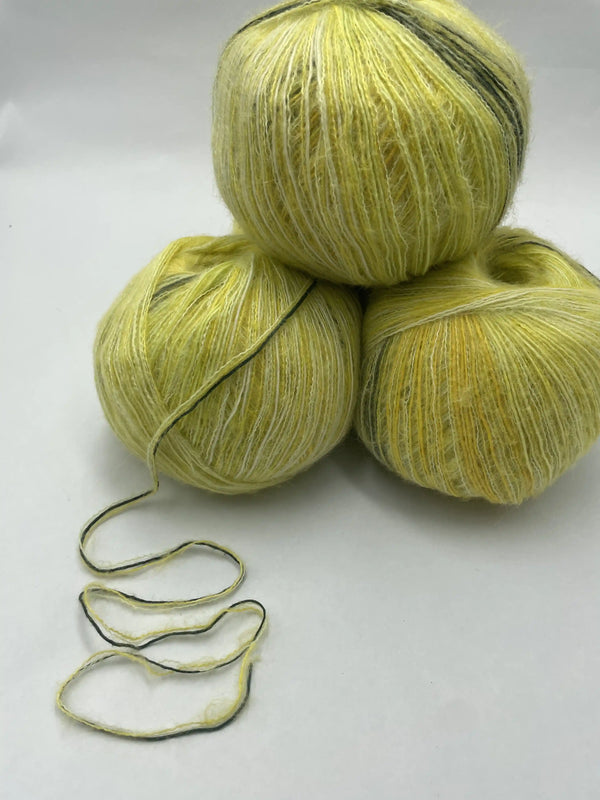 Klavuzlu İnce Moher Yün İp 384 Gram KİM62