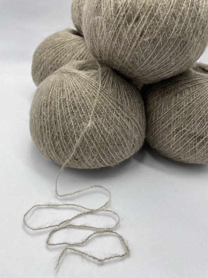 İnce Moher Yün İp 598 Gram Mi125