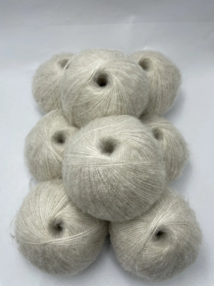 İnce Moher Yün İp 340 Gram Mi158