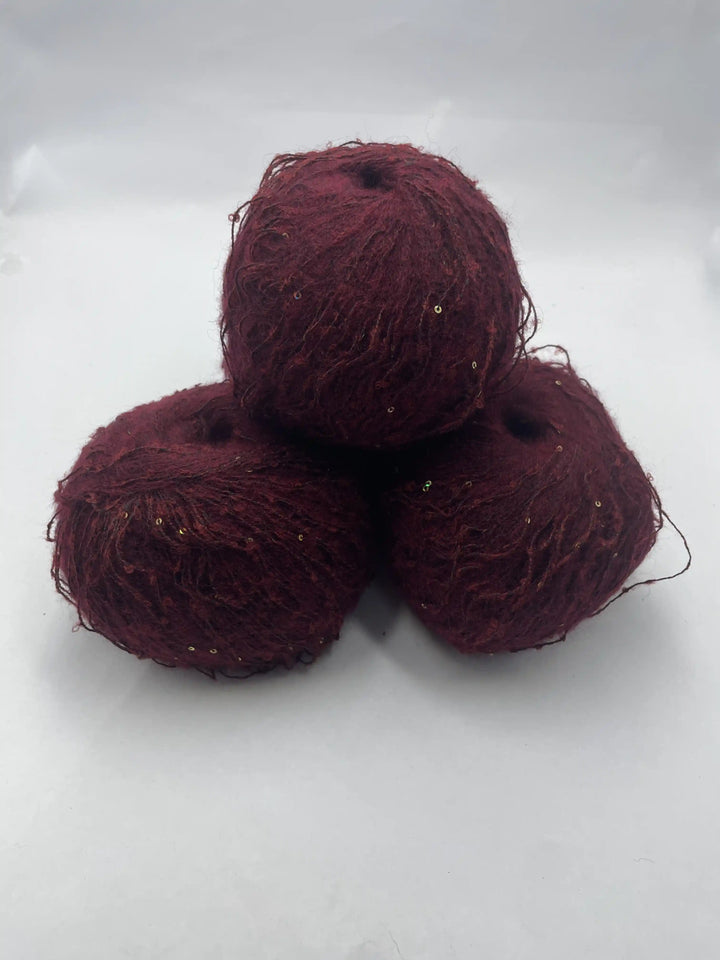 Klavuzlu Pullu Yün İp 368 Gram KP41