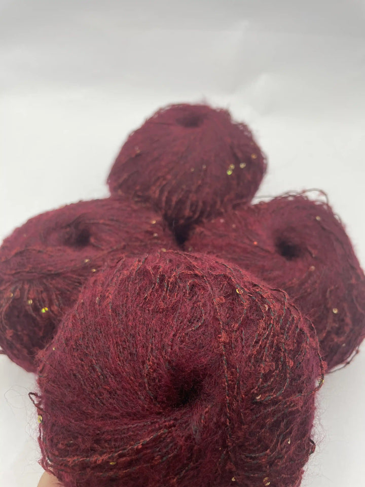 Klavuzlu Pullu Yün İp 368 Gram KP41