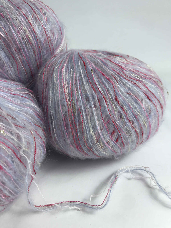 Klavuzlu İnce Moher Yün İp 356 Gram KİM2