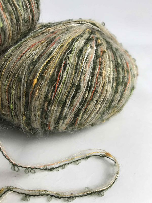 Klavuzlu İnce Moher Yün İp 366 Gram KİM3