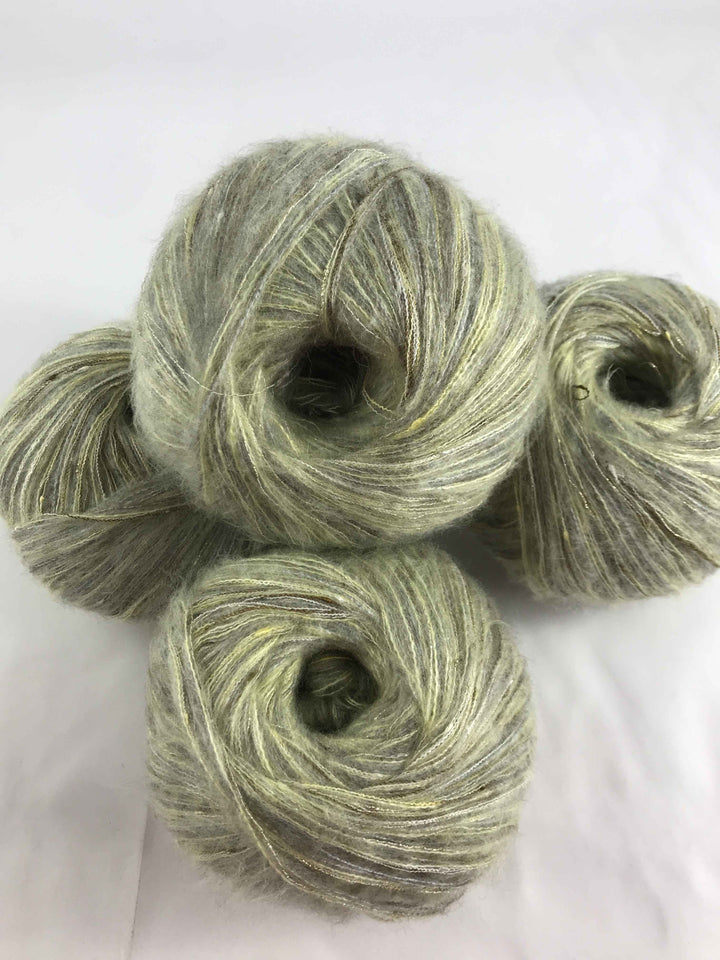 Klavuzlu İnce Moher Yün İp 430 Gram KİM8