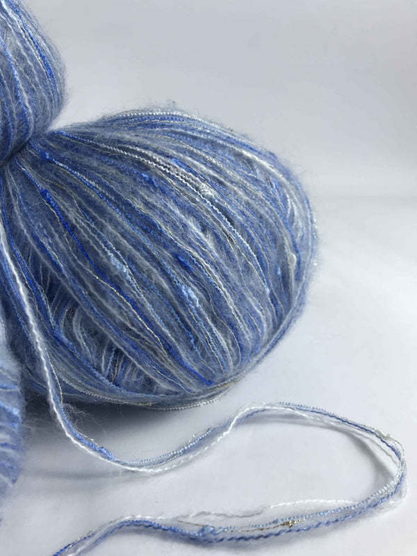 Klavuzlu İnce Moher Yün İp 396 Gram KİM10