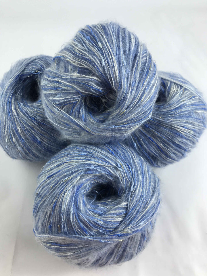 Klavuzlu İnce Moher Yün İp 396 Gram KİM10