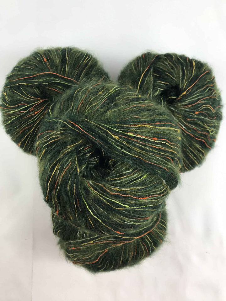 Klavuzlu İnce Moher Yün İp 370 Gram KİM11