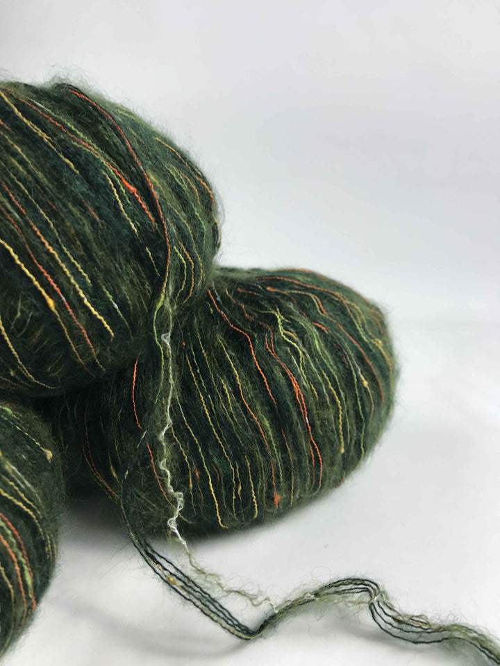 Klavuzlu İnce Moher Yün İp 370 Gram KİM11