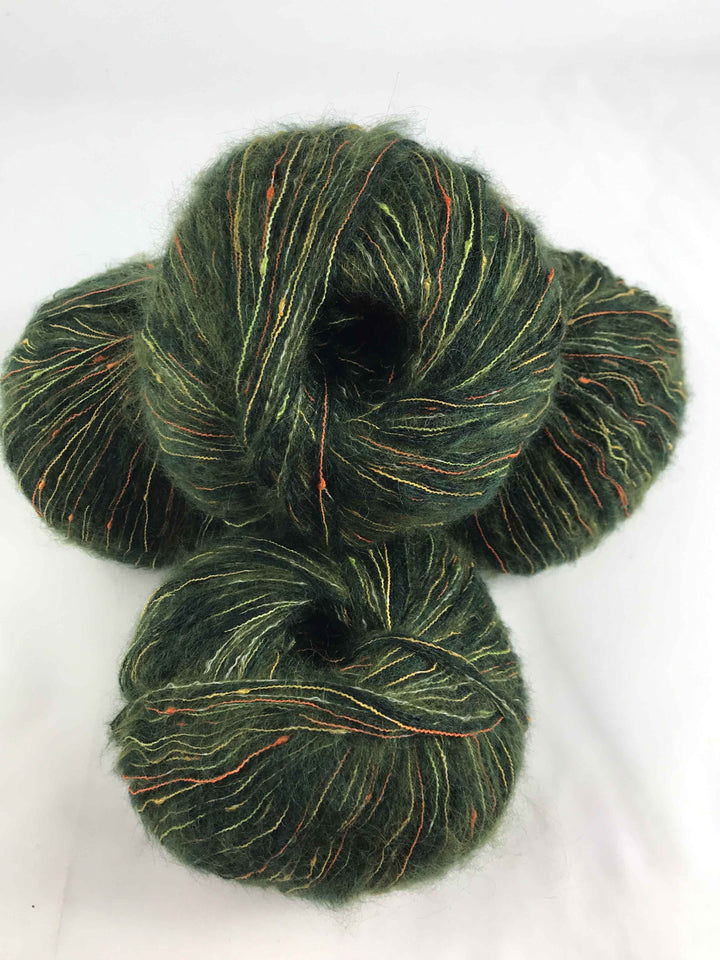 Klavuzlu İnce Moher Yün İp 370 Gram KİM11