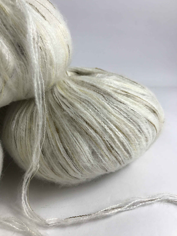 Klavuzlu İnce Moher Yün İp 338 Gram KİM14
