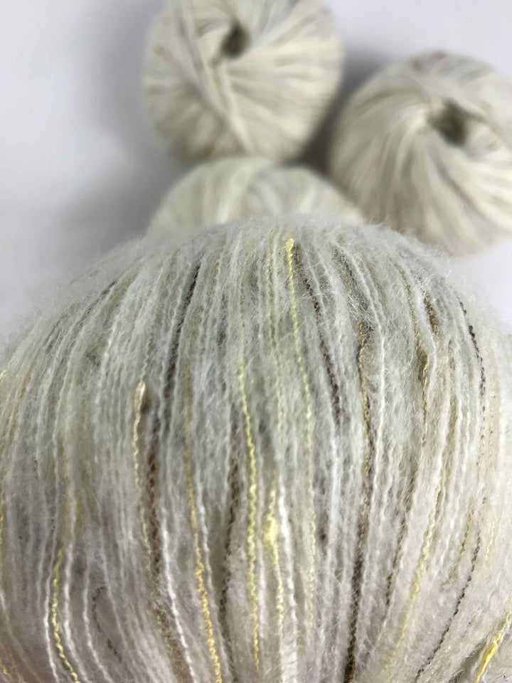 Klavuzlu İnce Moher Yün İp 338 Gram KİM14