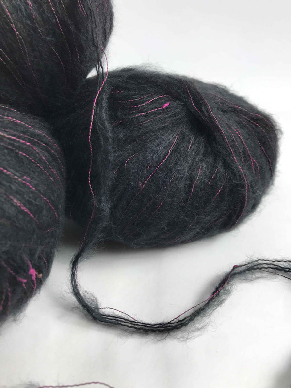 Klavuzlu İnce Moher Yün İp 276 Gram KİM16