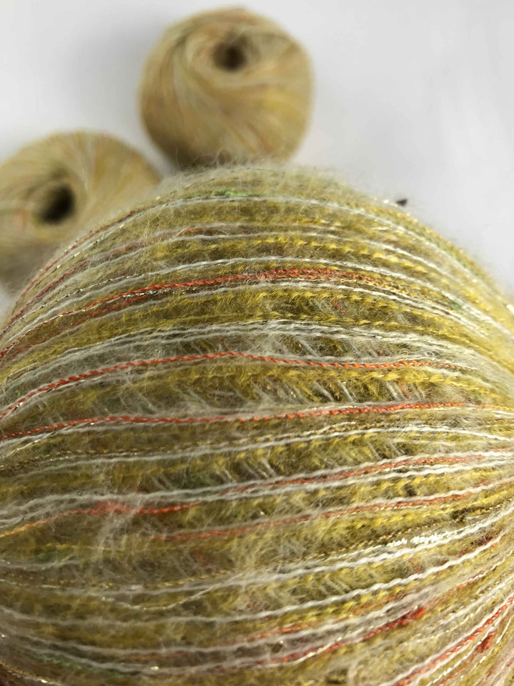 Klavuzlu İnce Moher Yün İp 424 Gram KİM19